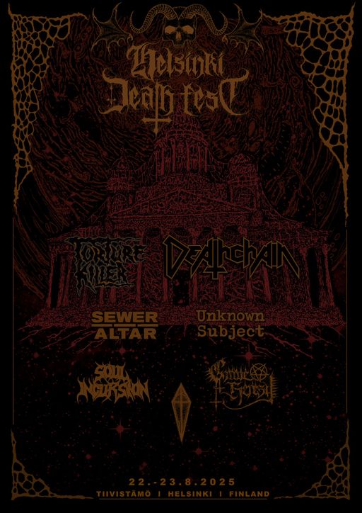 Helsinki Death Fest poster